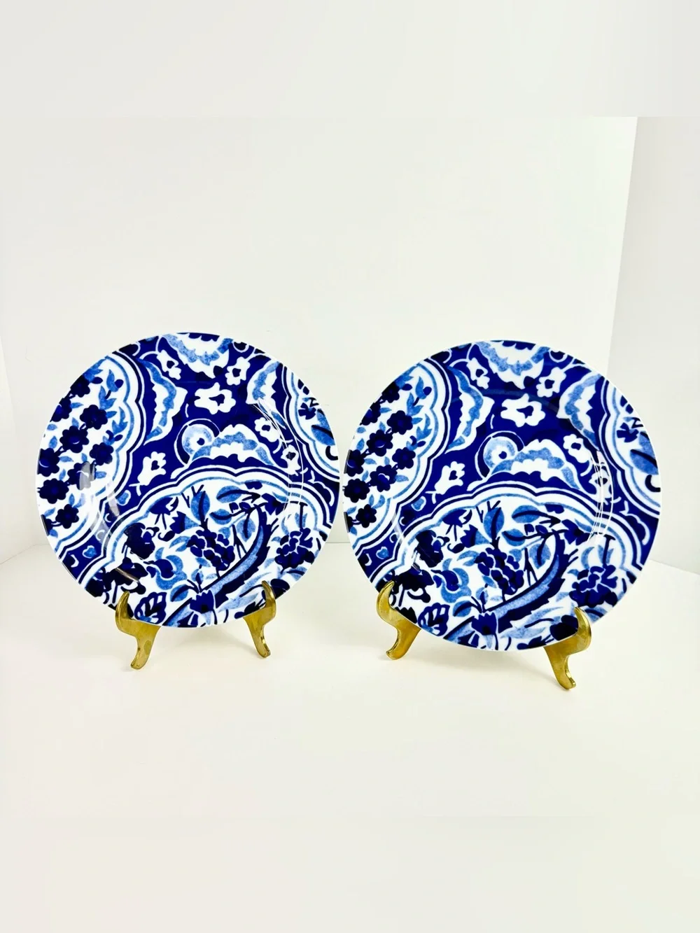 Set Of 2 Pottery Barn Something Blue 9
